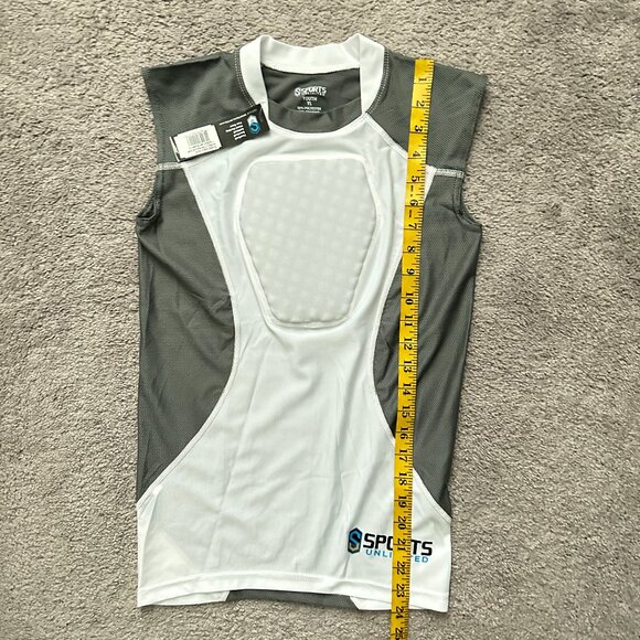 SPORTS UNLIMITED | Diamond Shield Youth Baseball Sternum Guard Shirt | Size: L - Picture 3 of 7